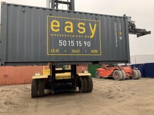 20 fods leje container